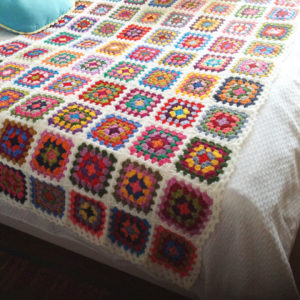 Crocheted blankets