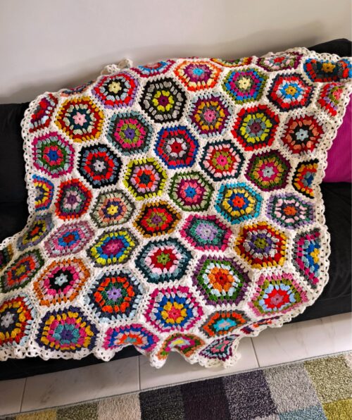 The hexagons blanket